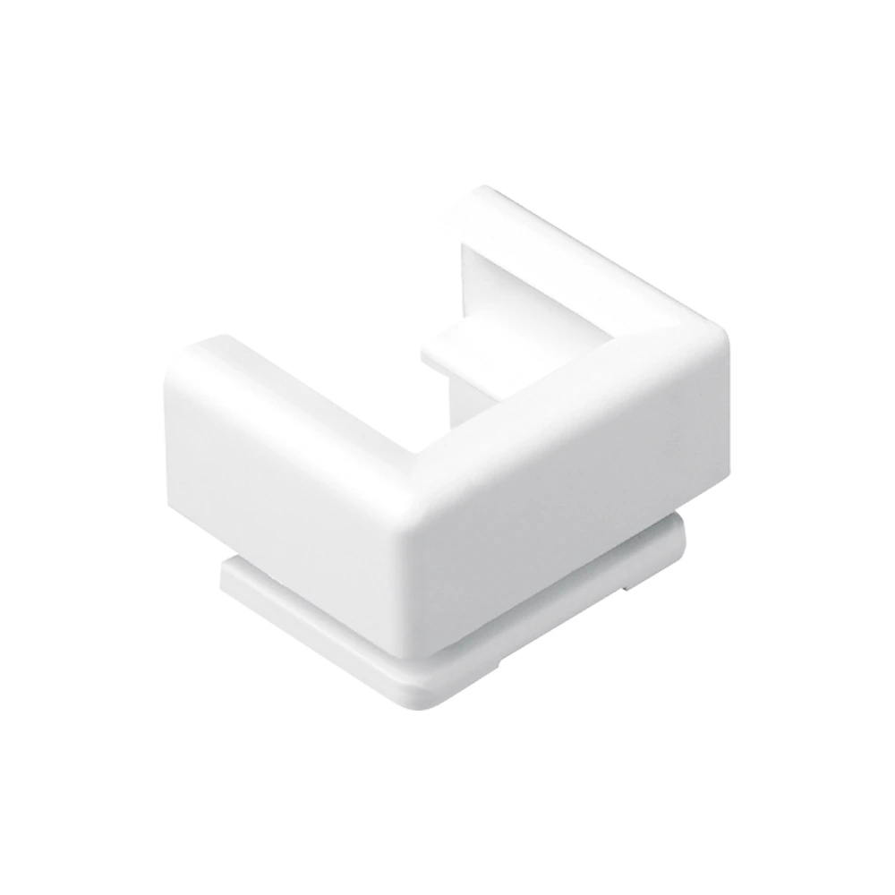 Inlets for cables, pipes and trunkings in surface caps — JUNG Mechanisms, Alpine White, art. 12WW
