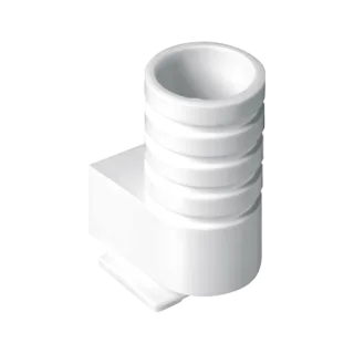 Inlets for cables, pipes and trunkings in surface caps