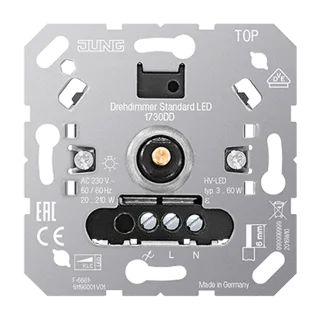 Standard rotary dimmer LED