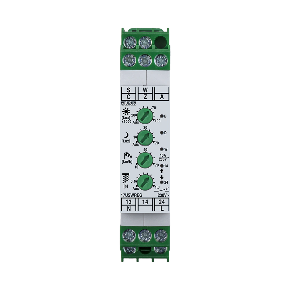 Converter sun / wind — JUNG Mechanisms, Ivory, art. 17USWREG