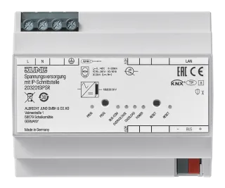 Блок питания с IP-интерфейс · для шинных модулей KNX