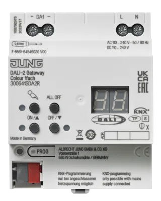 Шлюз DALI-2 Colour, 1 группа · для шинных модулей KNX
