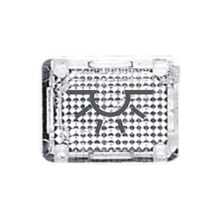 Lens, translucent, символ "свет", WG 800, transparent