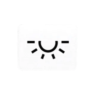Lens with symbol, opaque
