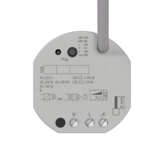 Universal dimming actuator, 1-gang · for KNX bus modules