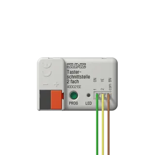 Интерфейс кнопок, 2 группы · для шинных модулей KNX