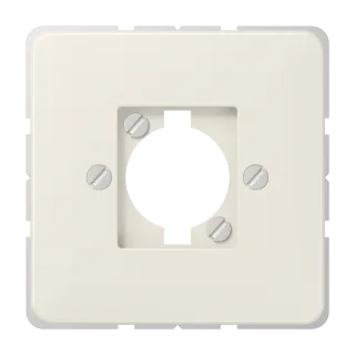 Centre plate for loudspeaker socket (Speakon) and XLR connector (D Series)