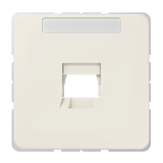 Centre plate for modular jack sockets · RJ45 / data · Cat.6A