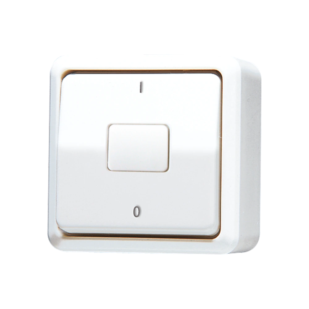 Switch 10 AX / 250 V ~ — JUNG AP 600, Alpine White, art. 602AWW