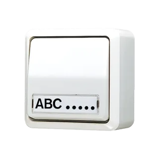 JUNG AP 600, white, art. 606ANAWW