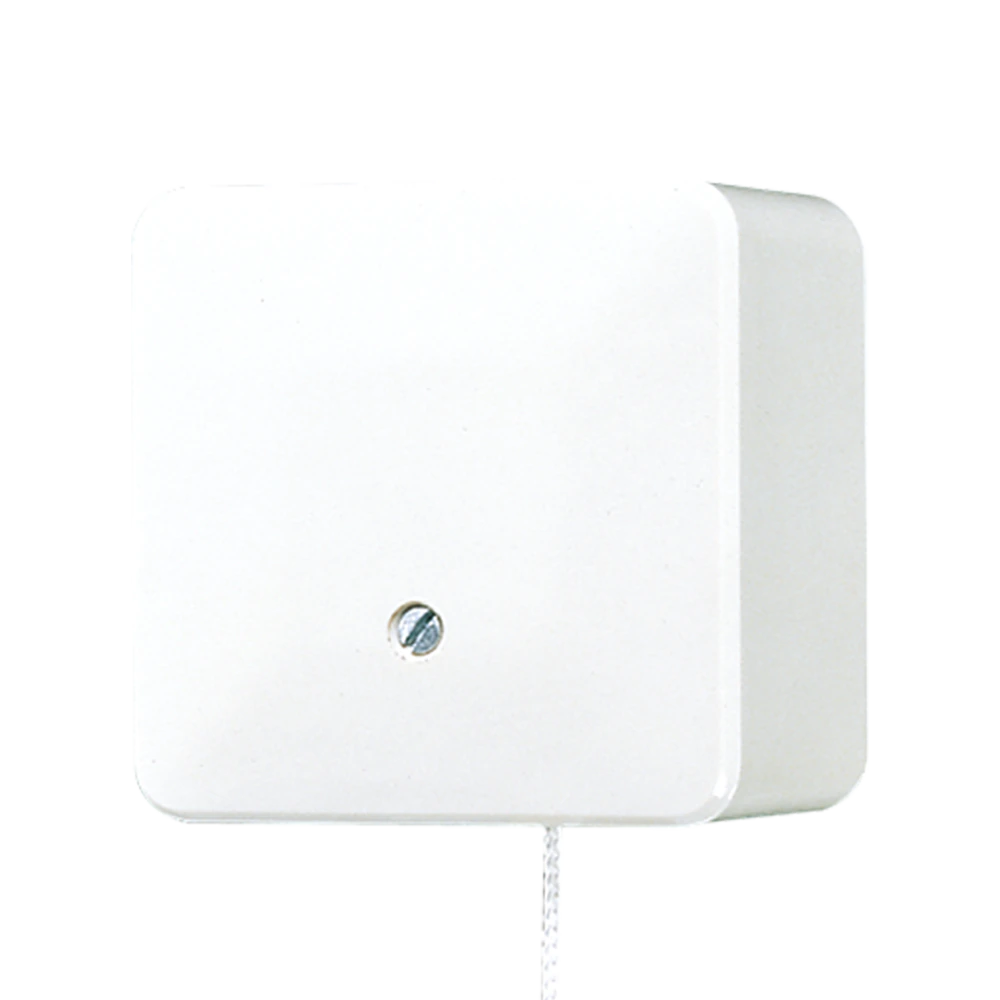 2-way pull cord switch — JUNG AP 600, Alpine White, art. 606ZAWW