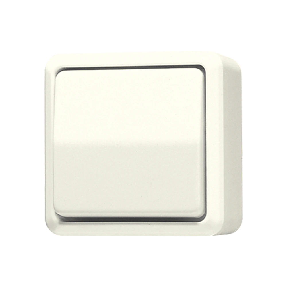 Switch 10 AX / 250 V ~ — JUNG AP 600, Ivory, art. 607A