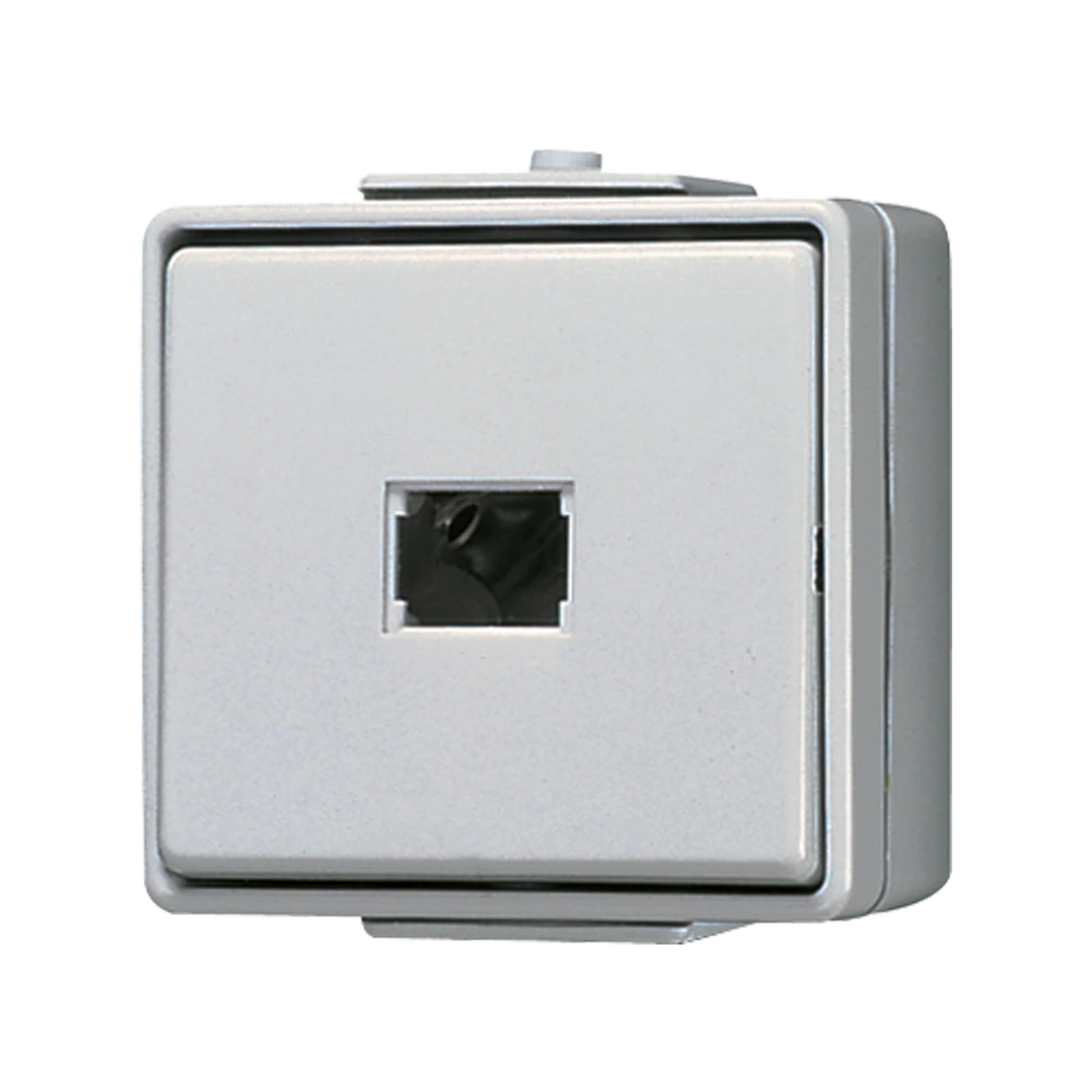 1-gang push-button 1-pole 10 A / 250 V ~ (without lens) — JUNG Mechanisms, Ivory, art. 631W