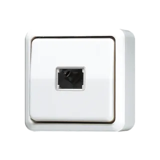 1-gang push-button 10 A / 250 V ~ (without lens)