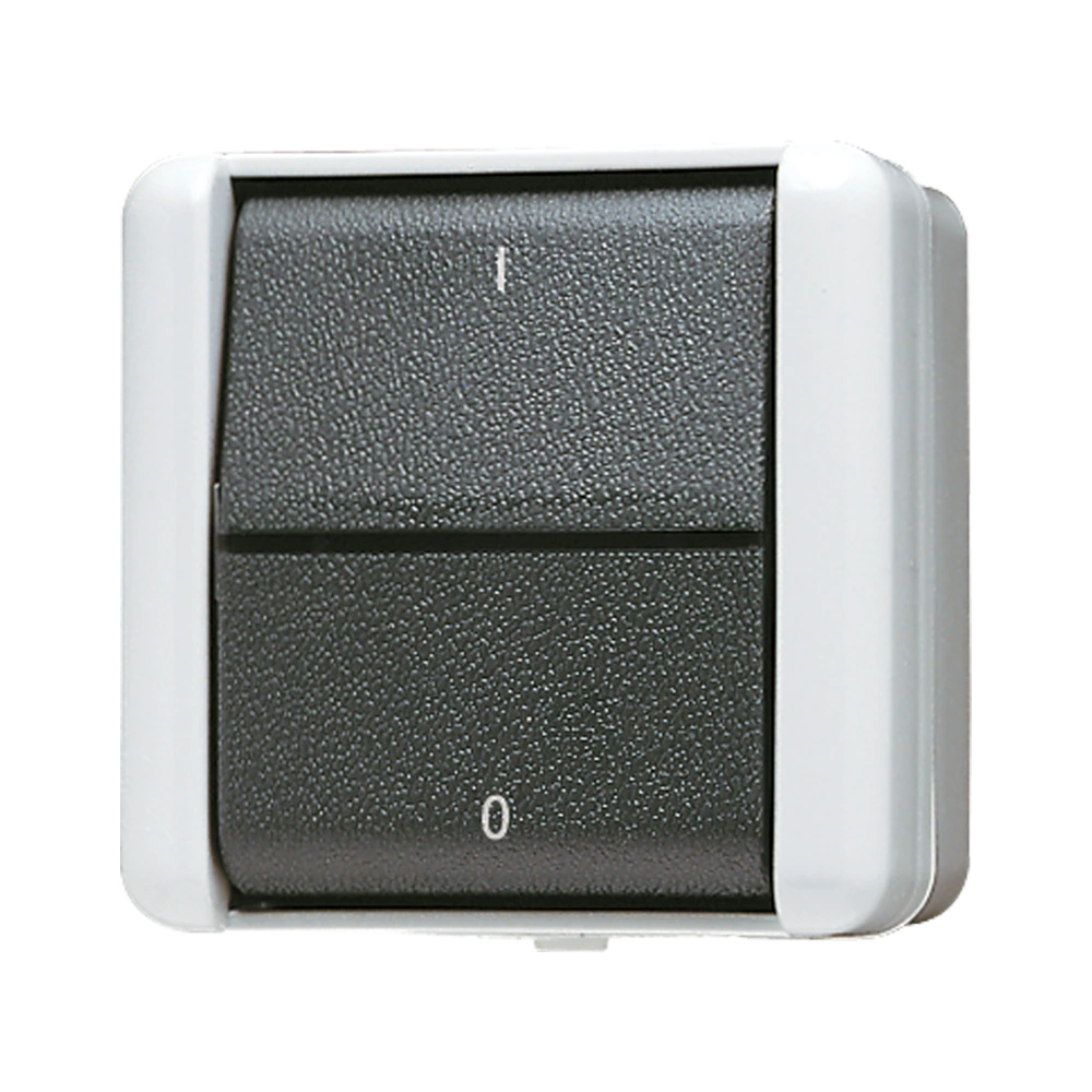 1-gang switch 16 AX / 400 V ~ — JUNG WG 800, Ivory, art. 803W