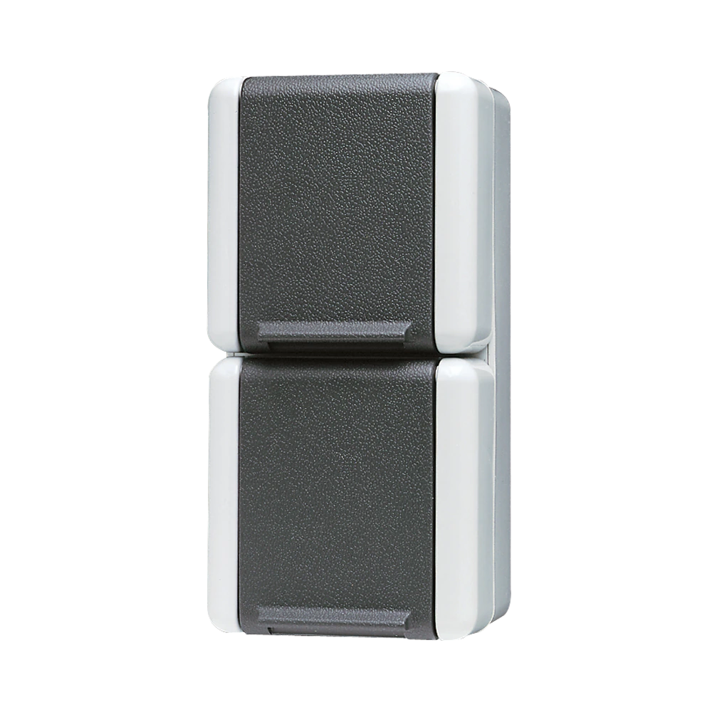 SCHUKO®-розетка, 2-ная — JUNG WG 800, Слоновая кость, арт. 822W