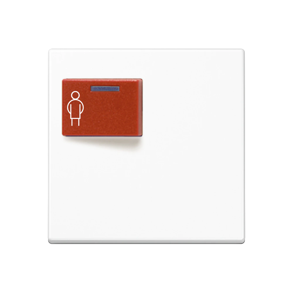 Centre plate for Ackermann — JUNG A 550, White, art. A071CWW
