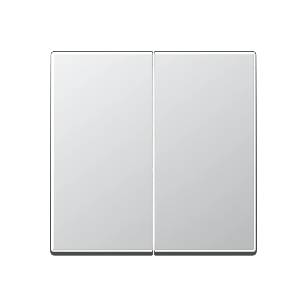 Клавиша для KNX кнопок, 2 группы — JUNG A 550, Алюминий, арт. A102AL