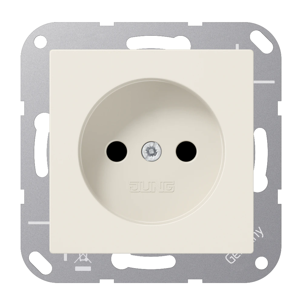 Socket without earth — JUNG A 550, _, art. A1510N