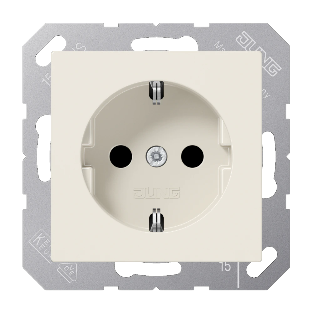 SCHUKO® socket — JUNG A 550, _, art. A1521BF