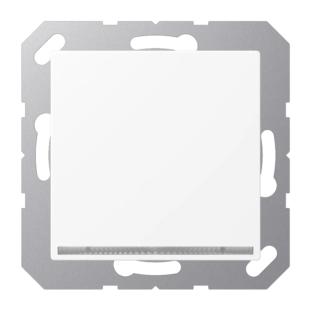 LED floor pilot light — JUNG A 550, Matt White, art. A1539-OOWWMLNW