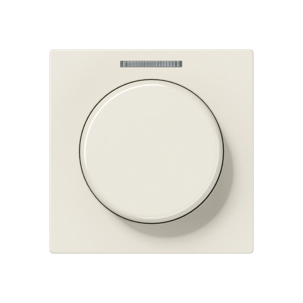 Centre plate with knob and lens for rotary sensor — JUNG A 550, _, art. A1540KO5