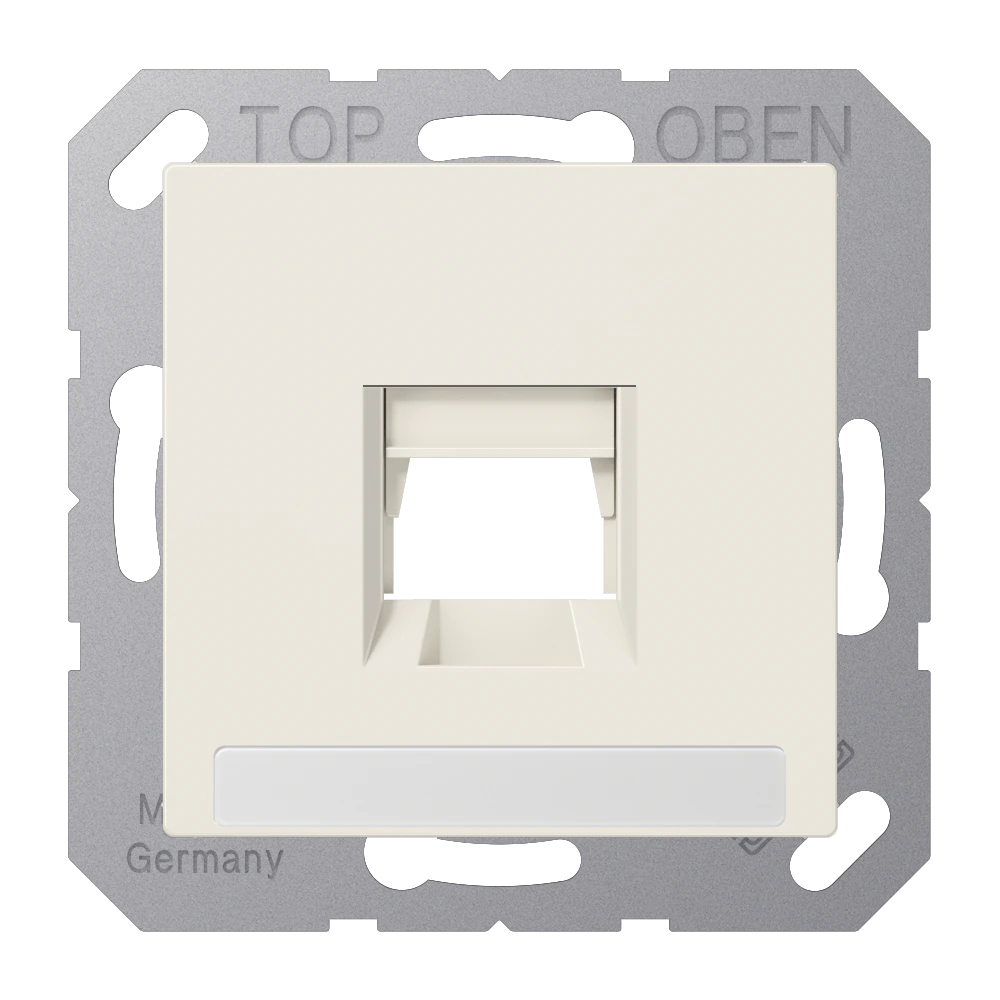 Centre plate for modular jack sockets — JUNG A 550, _, art. A1569-1NABR