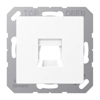 JUNG A 550, matt snow white, art. A1569-1WEWWM