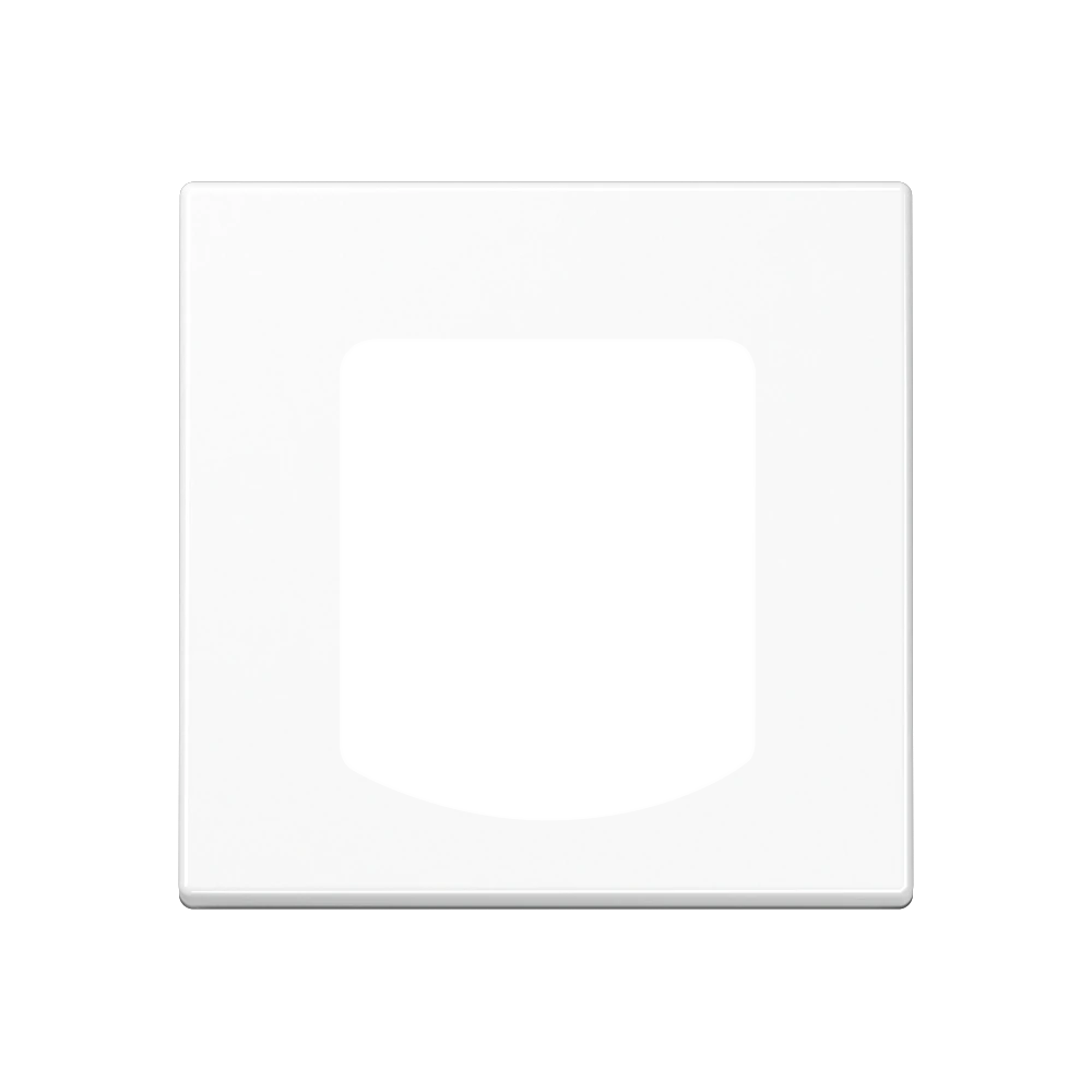 Centre plate for Ackermann — JUNG A 550, White, art. A189AWW