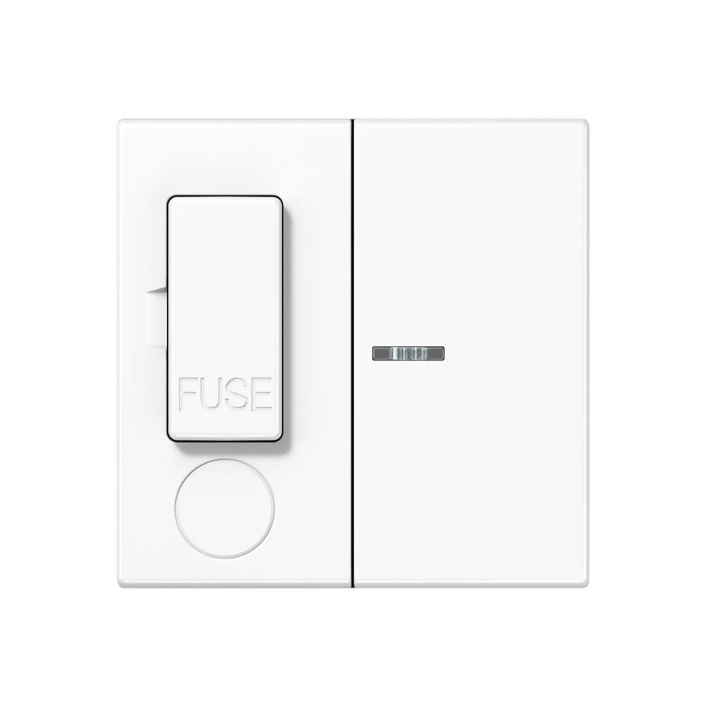 centre plate — JUNG A 550, White, art. A3190CUKOWWPL