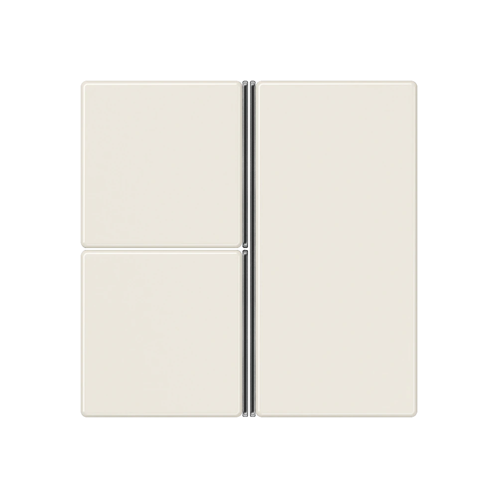 Cover kit 3-gang, complete — JUNG A 550, _, art. A403TSA