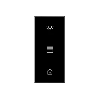 Накладка с возможностью подсветки · для шинных модулей KNX