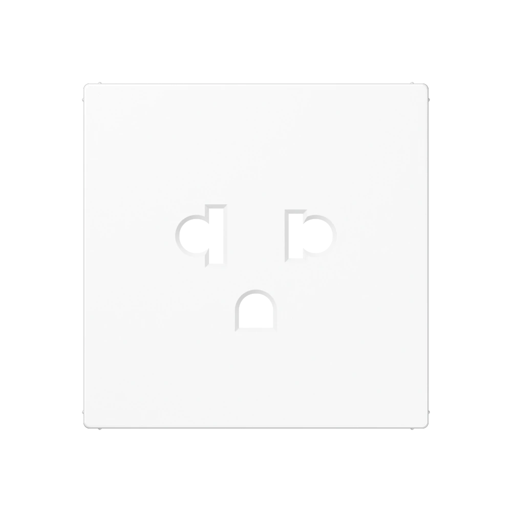 centre plate — JUNG A 550, White, art. A521ABCBFWWPL