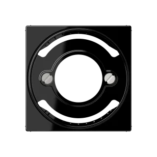 JUNG A 550, black, art. A537BFPLSW