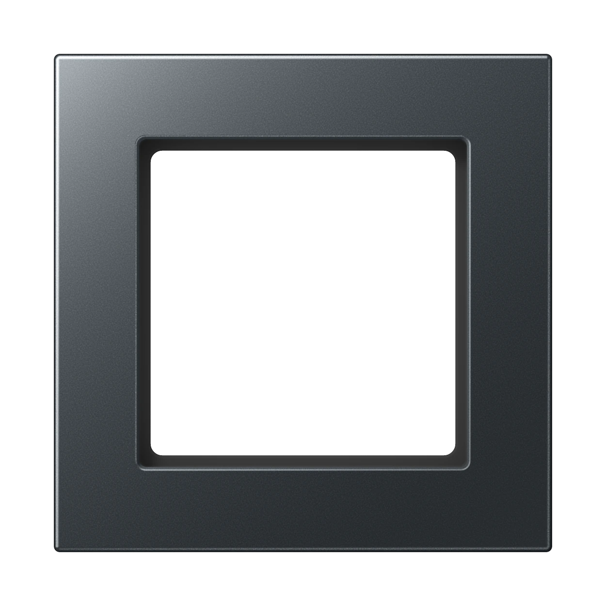 Frame for horizontal and vertical installation — JUNG A 550, Matt Anthracite, art. A5581BFANM