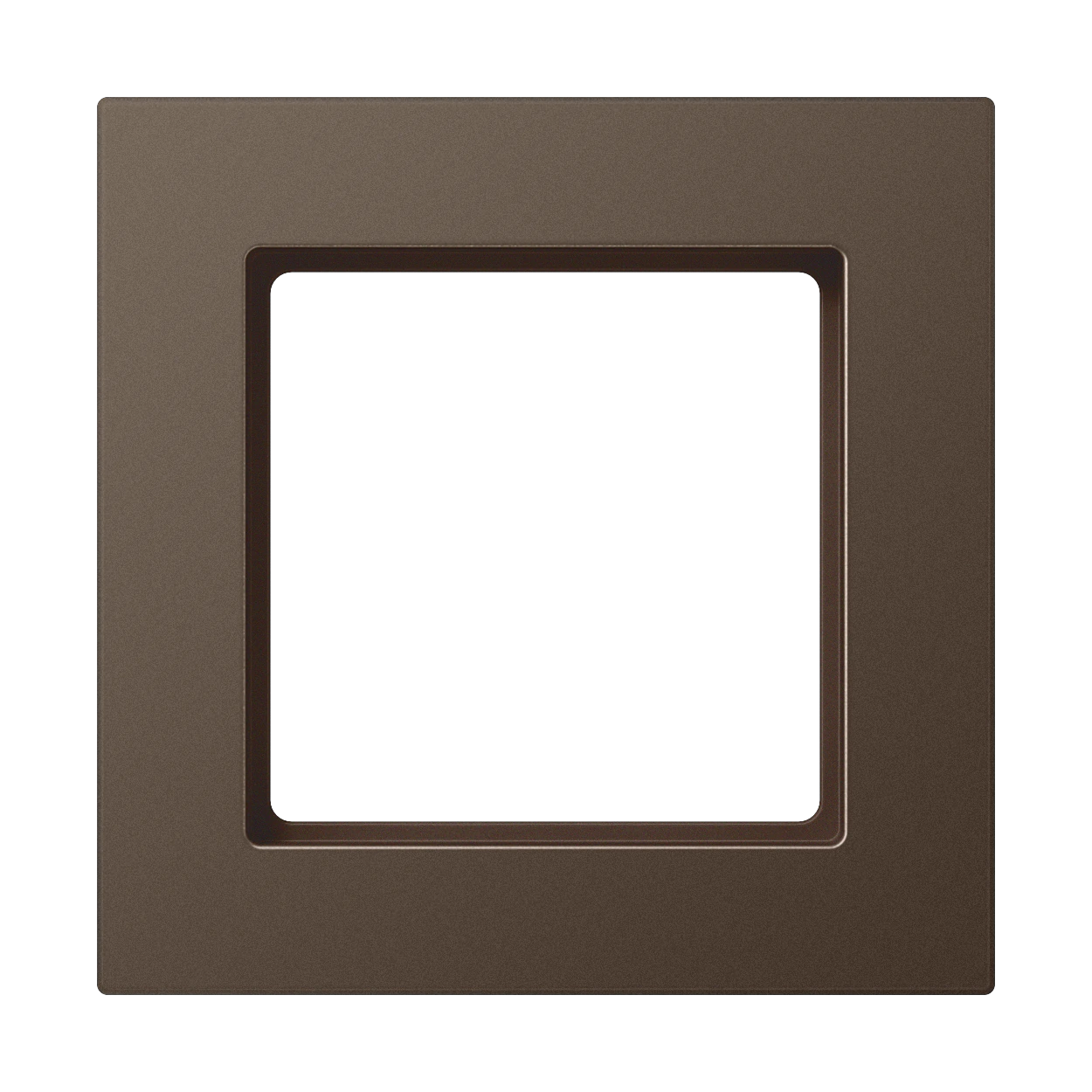 Frame for horizontal and vertical installation — JUNG A 550, Mocha, art. A5581BFMO