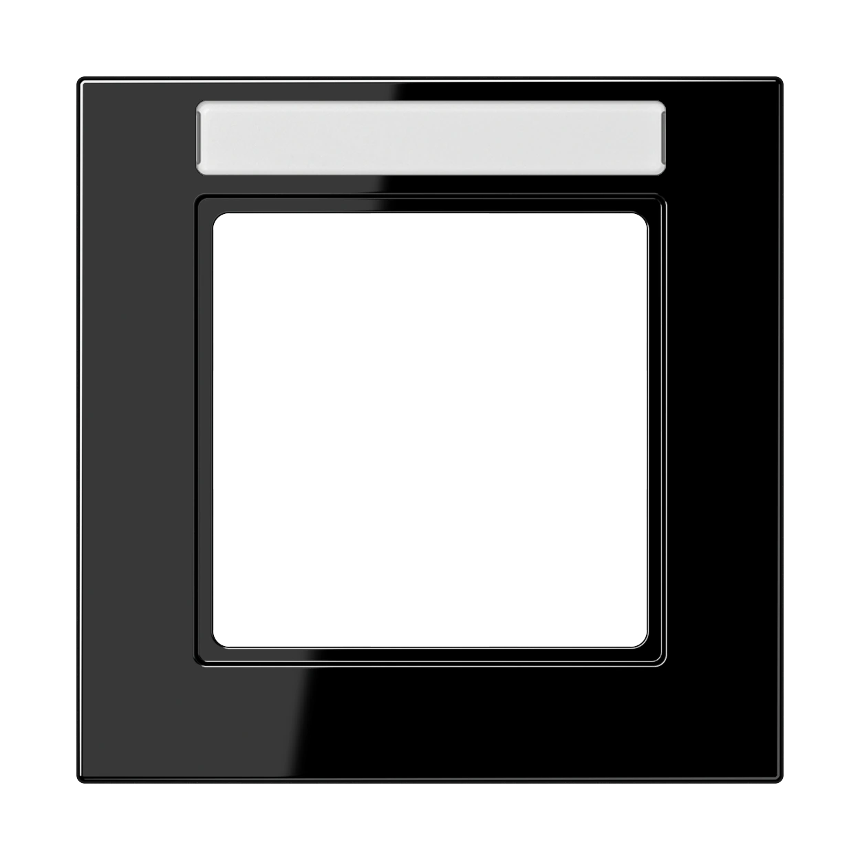 Frame for horizontal and vertical installation — JUNG A 550, Black, art. A5581BFNASW