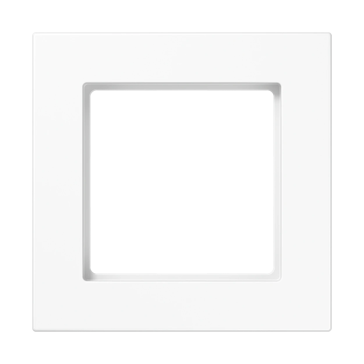 Frame for horizontal and vertical installation — JUNG A 550, White, art. A5581BFWW