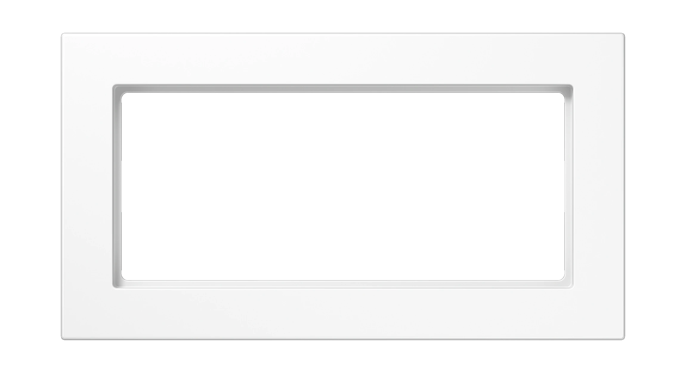 2-gang frame A550, ex crossbar — JUNG A 550, White, art. A5582-0BFWW