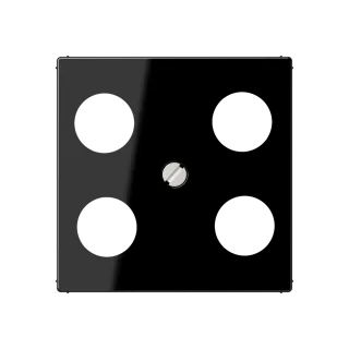 JUNG A 550, black, art. A561-4SAT1SW