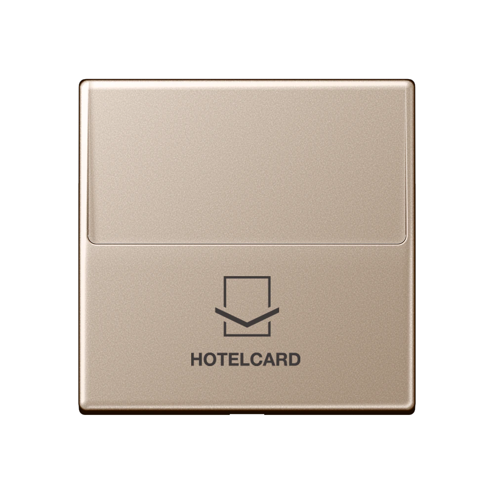Key card holder — JUNG A 550, Champagne, art. A590CARDCH