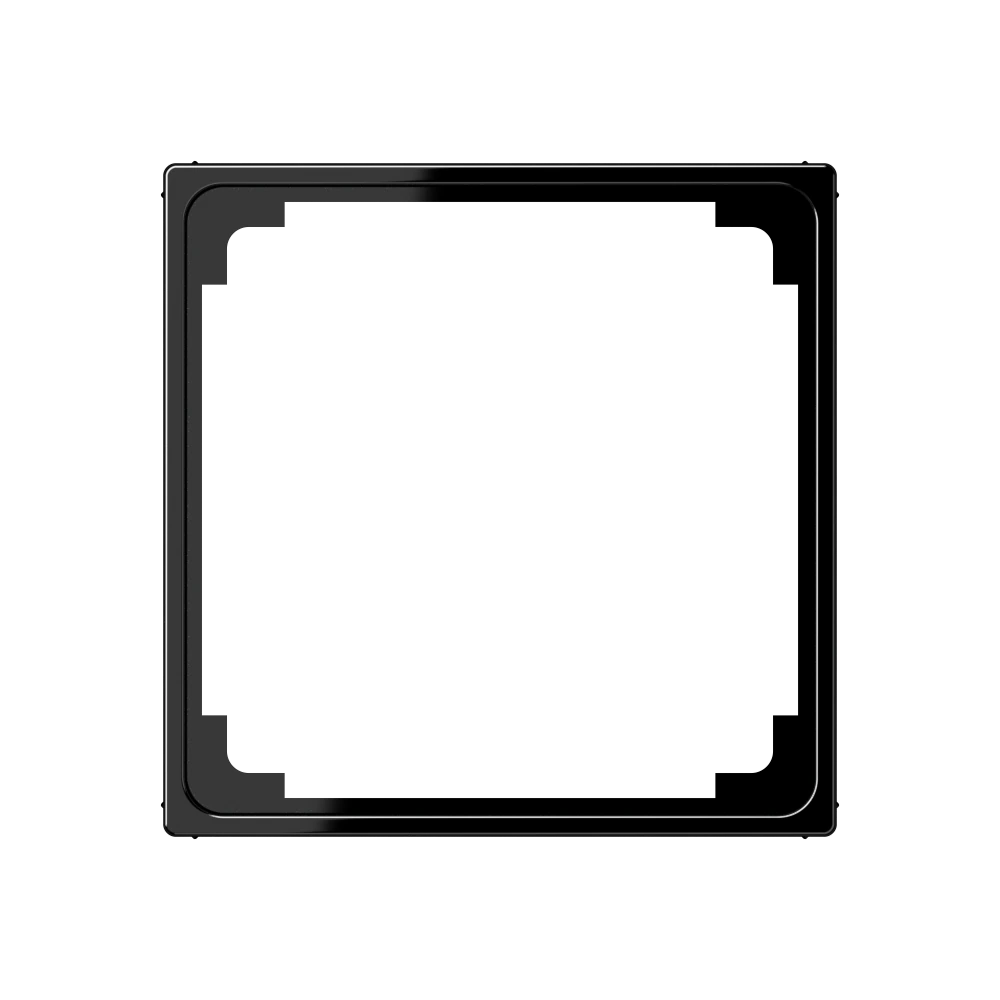 Intermediate frame for devices 50 x 50 mm — JUNG A 550, Black, art. A590ZSW