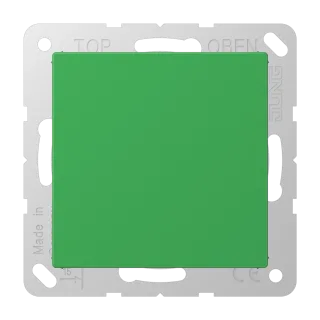 Blank centre plate (snap-on fixing)