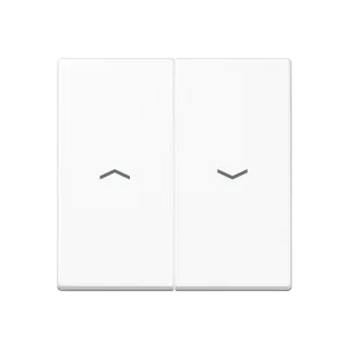 JUNG A 550, white, art. A595BFPWW