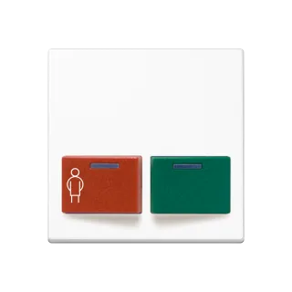 JUNG A 550, white, art. A642B-1WW