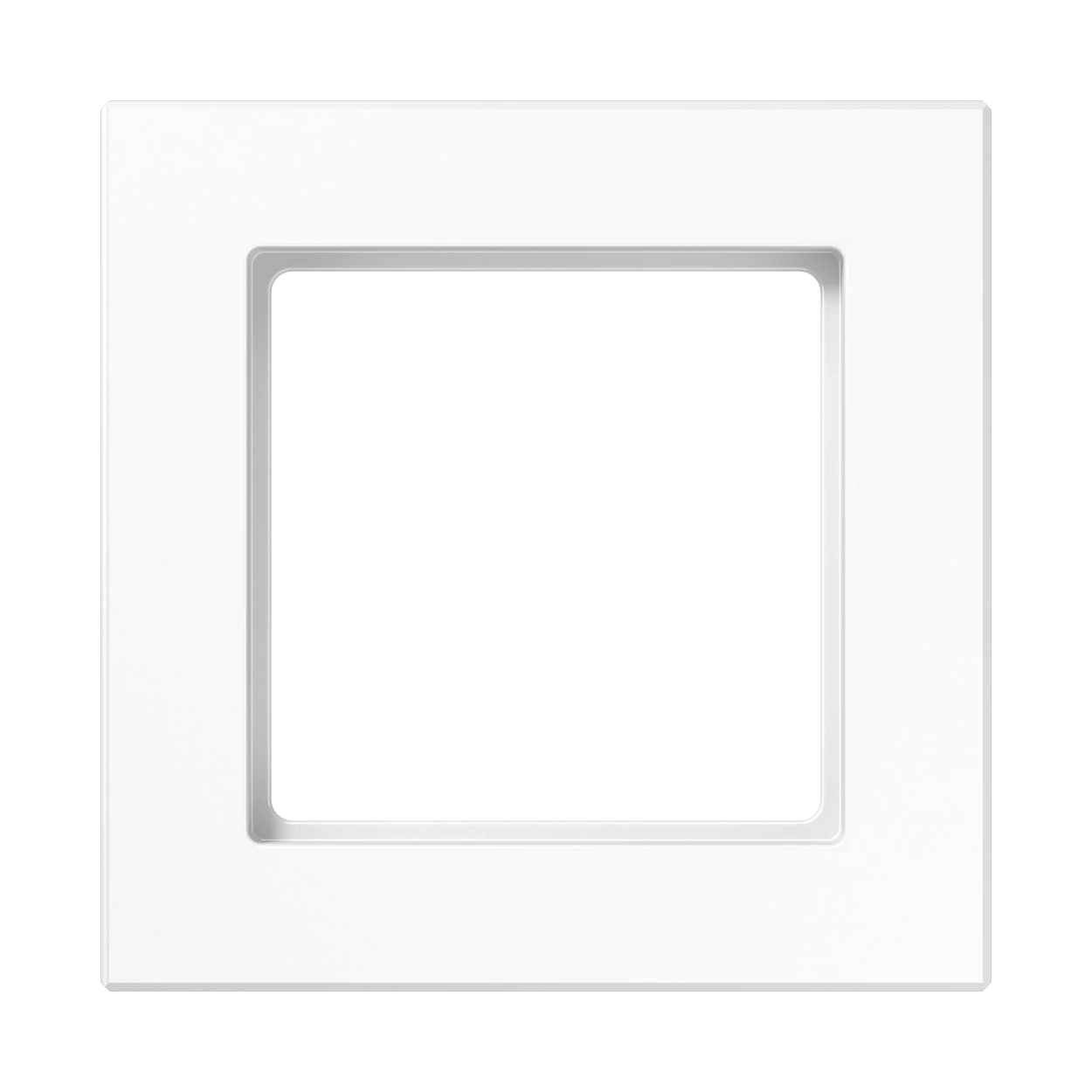 Frame for horizontal and vertical installation — JUNG A Creation, White, art. AC581BFWW