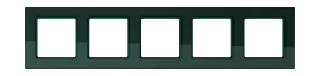 JUNG A Creation, emerald green, art. AC585GLSG