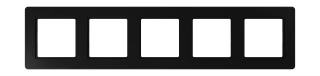 Frame for horizontal and vertical installation