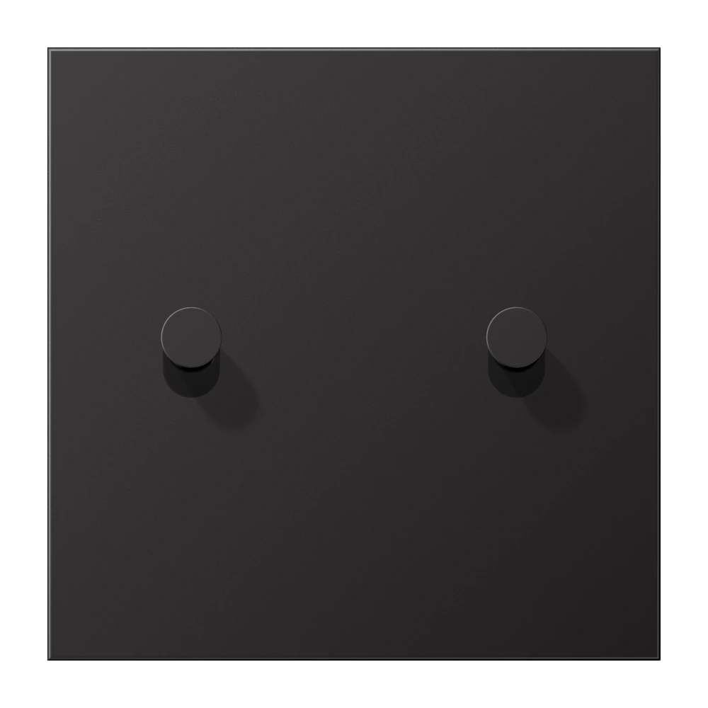Centre plate with toggle lever "cone" — JUNG LS 1912, Cone — Dark, art. AL12-5DK01
