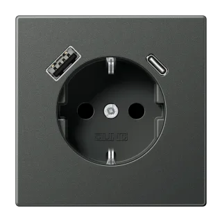SCHUKO® РОЗЕТКА С USB ТИП AC